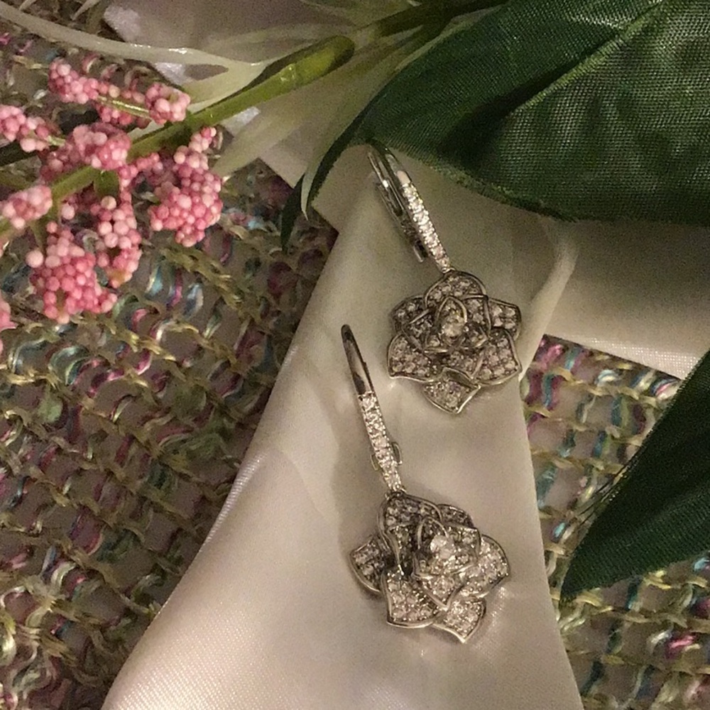 Rose Earrings